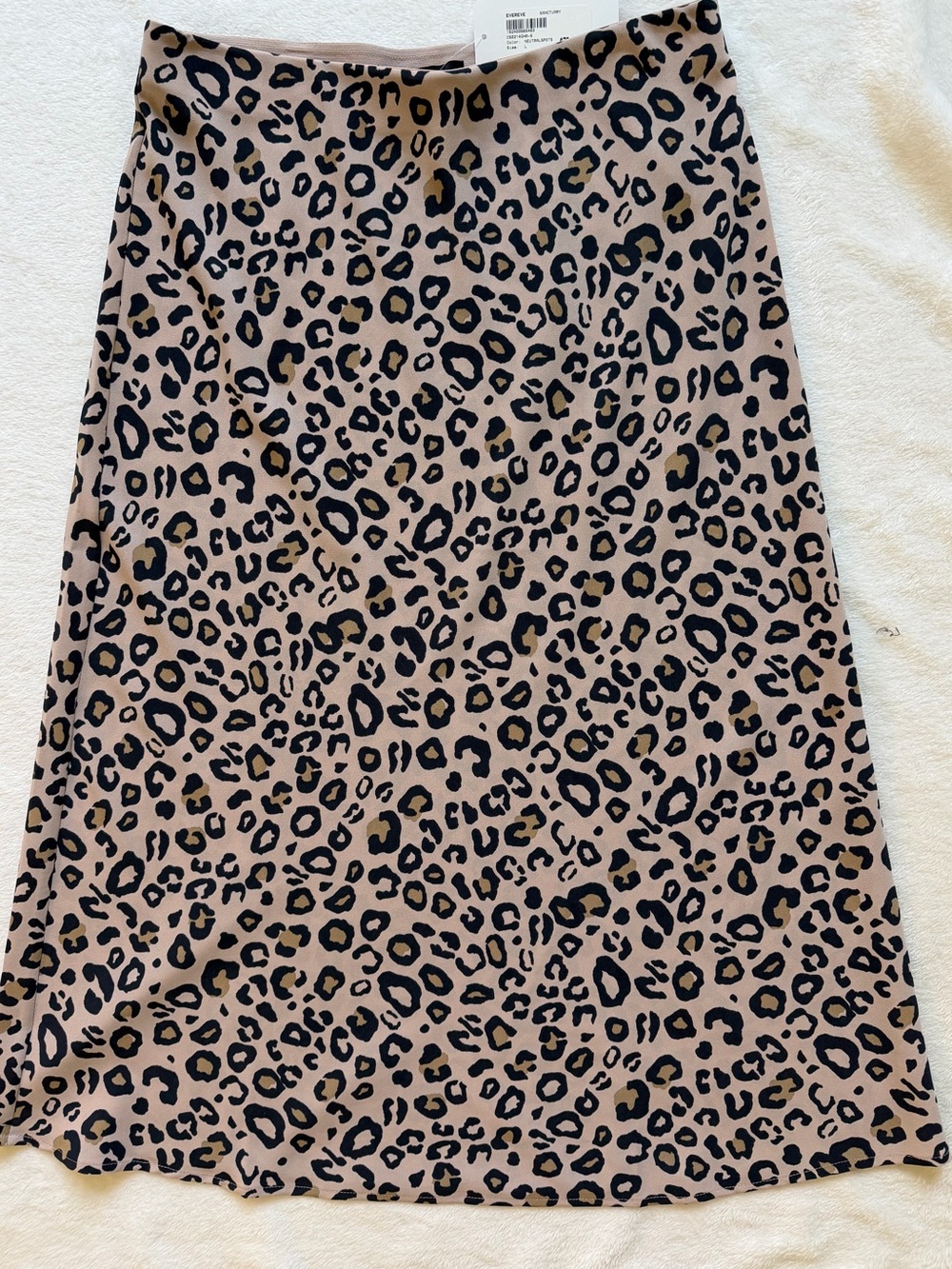 Sanctuary Leopard Pull-On Long Skirt NWT